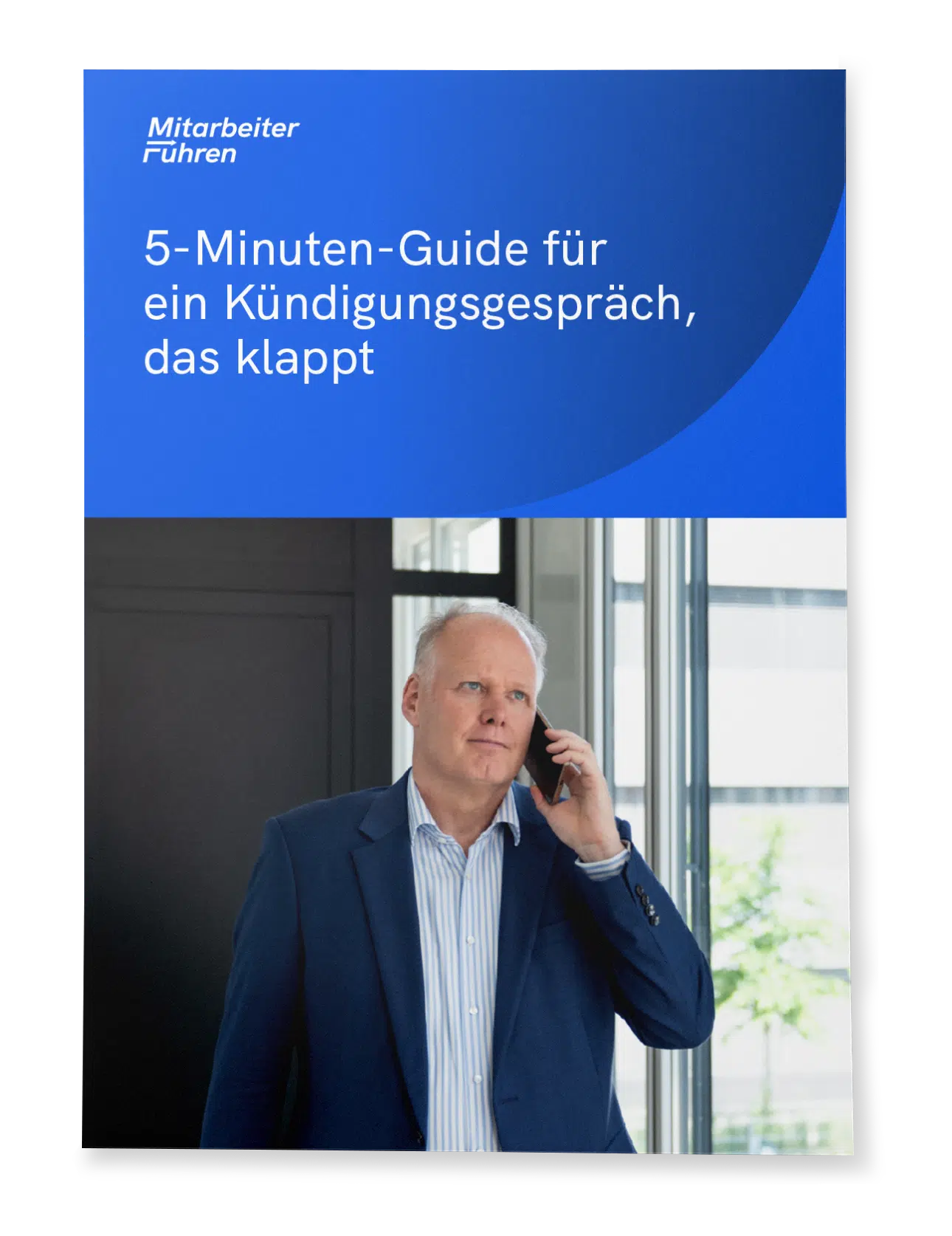 Mockup von der praktischen Checkliste um Kündigungsgespräche professionell zu führen und nichts zu vergessen
