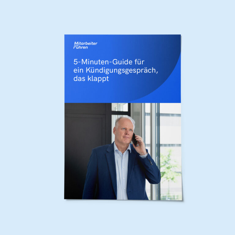 Mockup von der praktischen Checkliste um Kündigungsgespräche professionell zu führen und nichts zu vergessen—von Kai Boyd