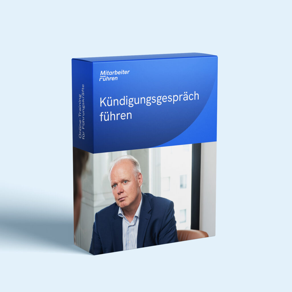 Kündigungsgespräche Selbstlernkurs Mockup